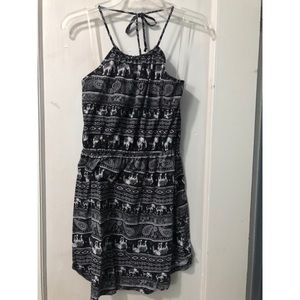 Black and White Dress